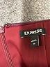 Express Burgundy Cocktail Dress Size XS - photo 7