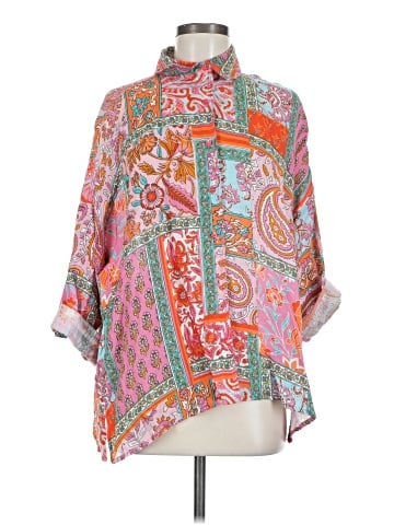 Tolani 3/4 Sleeve Blouse (view 1)