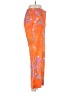 Eric New York Print Orange Casual Pants Size 4 - photo 4