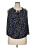 Bobeau 100% Rayon Blue Sleeveless Blouse Size 1X - photo 1
