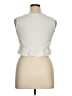 Coco + Jaimeson 100% Cotton White Sleeveless Blouse Size XL - photo 2