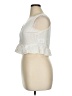 Coco + Jaimeson 100% Cotton White Sleeveless Blouse Size XL - photo 5