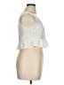 Coco + Jaimeson 100% Cotton White Sleeveless Blouse Size XL - photo 4