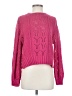 Alya Hearts Pink Pullover Sweater Size S - photo 1