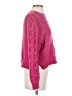 Alya Hearts Pink Pullover Sweater Size S - photo 4