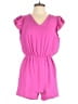 Lilypad Solid Pink Romper Size XL (estimated) - photo 1