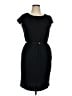 Dana Buchman Solid Black Cocktail Dress Size 14 - photo 1
