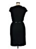 Dana Buchman Solid Black Cocktail Dress Size 14 - photo 2