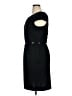 Dana Buchman Solid Black Cocktail Dress Size 14 - photo 5