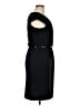 Dana Buchman Solid Black Cocktail Dress Size 14 - photo 4