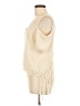 BCBGMAXAZRIA Ivory Sweater Vest Size M - photo 5