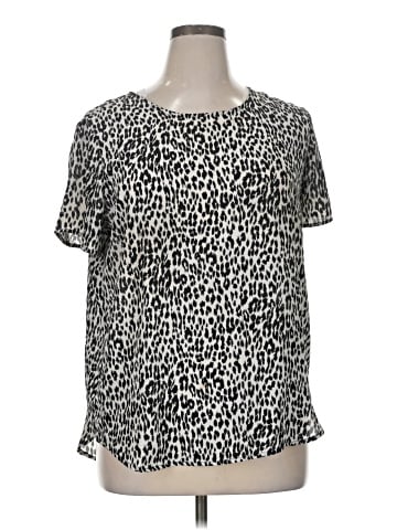 Chelsea & Theodore Short Sleeve Blouse (view 1)