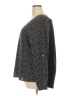Simplee Gray Long Sleeve Blouse Size 2X - photo 5