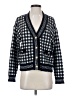 RD Style Checkered-gingham Black Cardigan Size S - photo 1