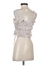 Anthropologie Ivory Sleeveless Blouse Size 1Estimated - photo 2