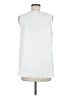 Sigrid Olsen 100% Polyester Ivory Sleeveless Blouse Size M - photo 2