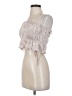 Anthropologie Ivory Sleeveless Blouse Size 1Estimated - photo 5