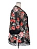 Avenue Floral Black Kimono Size 18 - 20 Plus - photo 4