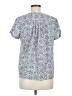 The Limited 100% Polyester Blue Short Sleeve Blouse Size M - photo 2