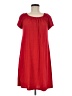 Faded Glory Solid Red Casual Dress Size M - photo 1