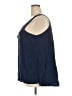 Torrid 100% Rayon Blue Sleeveless Blouse Size 3X Plus (3) - photo 5