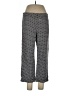 J.Jill Polka Dots Gray Casual Pants Size 12 - photo 1