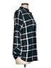 Feathers Plaid Green Long Sleeve Button-Down Shirt Size L - photo 4