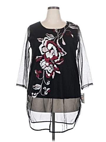 Alfani 3/4 Sleeve Blouse (view 1)