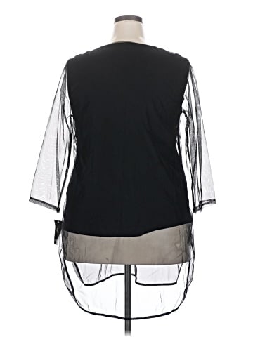 Alfani 3/4 Sleeve Blouse (view 2)