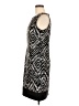 Mario Serrani Chevron-herringbone Black Cocktail Dress Size 8 - photo 5
