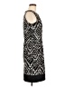 Mario Serrani Chevron-herringbone Black Cocktail Dress Size 8 - photo 4