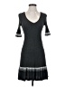 Max Studio Chevron-herringbone Gray Casual Dress Size XS - photo 1