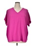 Entro Pink Short Sleeve Top Size 1X (estimated) - photo 1
