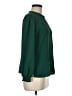 CeCe Green Long Sleeve Blouse Size M - photo 4