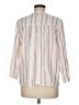 Splendid Stripes Pink 3/4 Sleeve Blouse Size M - photo 2