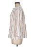 Splendid Stripes Pink 3/4 Sleeve Blouse Size M - photo 5