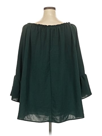 Perfectly Priscilla 3/4 Sleeve Blouse (view 2)