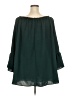 Perfectly Priscilla 100% Polyester Green 3/4 Sleeve Blouse Size 3X - photo 2