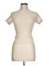 Assorted Brands Ivory Short Sleeve Turtleneck Size L - photo 1