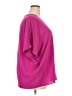 Ally Oops Pink Short Sleeve Blouse Size 3X - photo 4
