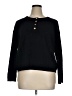 Bibi 100% Polyester Black Long Sleeve Top Size XL - photo 1