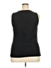 Chances R Black Sleeveless T-Shirt Size 3X - photo 2