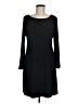 Nik and Nash 100% Polyester Solid Black Casual Dress Size M - photo 1