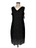 MSK Stars Black Cocktail Dress Size M - photo 1
