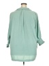 Dokotoo 100% Polyester Teal 3/4 Sleeve Blouse Size 2X - photo 2