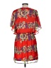 Maude 100% Polyester Paisley Red Casual Dress Size M - photo 2