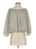 Max Studio Gray 3/4 Sleeve Blouse Size XS - photo 1
