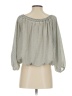 Max Studio Gray 3/4 Sleeve Blouse Size XS - photo 2