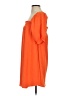Sugarlips Solid Orange Casual Dress Size S - photo 5