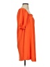 Sugarlips Solid Orange Casual Dress Size S - photo 4